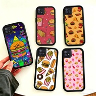 TN49 hamburger and fries Casing for OPPO A12s A54 A17 A16E A36 A17K A53 A5 A33 A3S A16 A15 A52 A12 A