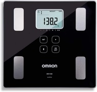 Omron Body Composition Monitor and Scale with Bluetooth Connectivity – 6 Body Metrics &amp; Unlimited Reading Storage with Smartphone App by Omron, Black