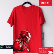 Iron Man Superhero T-Shirt for Adults S–7XL Jumbo BIG Size & Children's T-Shirt XS–XL (Ages 213 Year