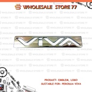 Emblem, Logo - Perodua Viva