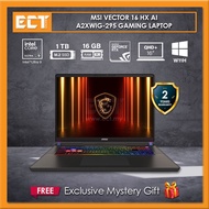 MSI Vector 16 HX AI A2XWIG-295 / A2XWJG-478 Gaming Laptop (CU9-275HX 5.4GHz,1TB SSD,16GB D5,RTX5080/