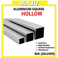 Aluminium Square Hollow - NA Sliver Colour | Rongga Persegi Aluminium 铝方形空心