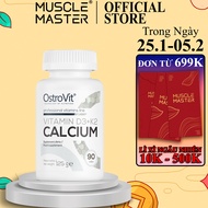 [HCM]Viên Thực Phẩm Bổ Sung Ostrovit Vitamin D3 + K2 Canxi 90 Viên