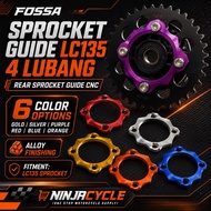 FOSSA SPROCKET GUIDE CNC LC135 [4lubang]