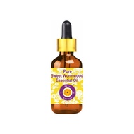 Deve Herbes Pure Sweet Wormwood Essential Oil (Artemisia annua) with Glass Dropper 100% Natural Ther