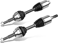 BRTEC 2PCS Front CV Axle Shaft Assembly compatible for Jeep Liberty 2002-2007 V6 3.7L 4WD - Driver a