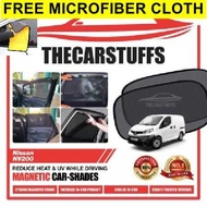 Nissan NV200 customised magnetic sunshades protection visor