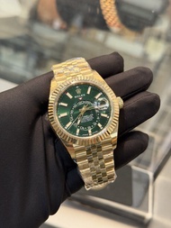 Rolex 336938 綠面 Sky-Dweller
