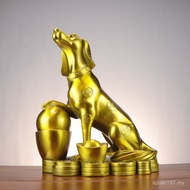 Gold Ingot Dog Yangtong Living Room Ingot Dog Zodiac Dog Money Money Home Dog Decoration UXNT