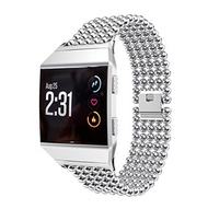 For Fitbit Ionic Bands, Gotd Luxury Alloy Crystal Watch Strap WristBand Sports Fitness Replacemen...