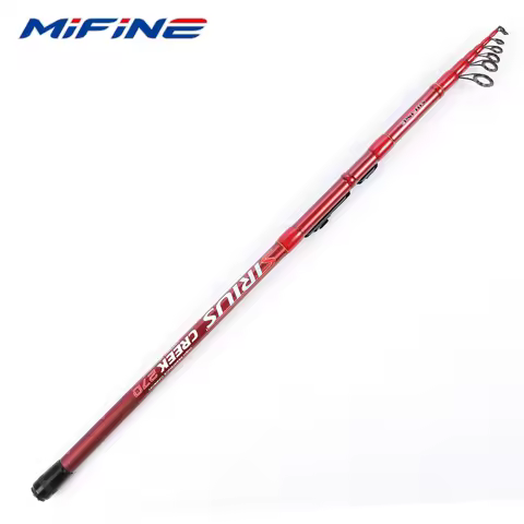 MIFINE SIRIUS CREEK Telescopic Fishing Rod Shrinkage Length 65CM Lure WT 10-40g 2.1M 2.4M 2.7M 3.0M 