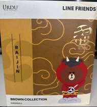 LINE FRIENDS URDU 雷神 BROWN 收藏品(全新）