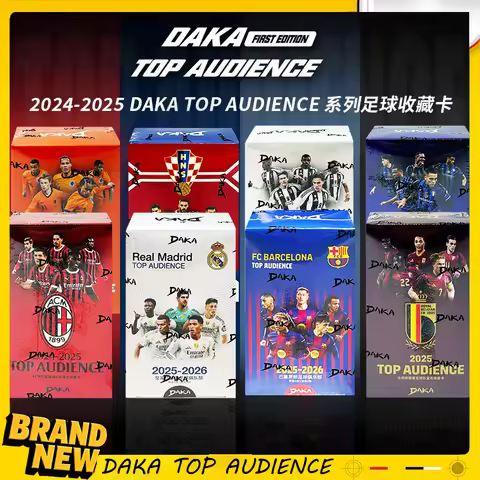 2025-2026 Daka Messi Yamal Mbappe Top Audience Series 2 Collection Card Real Madrid Barcelona Manche