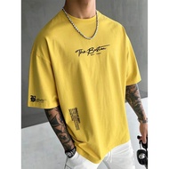 KATUN BIGSIZE T-SHIRT (M-6XL) UNISEX COTTON COMBED INITIAL THE BOSTON NEW KOREAN HARAJUKU STYLE ML X
