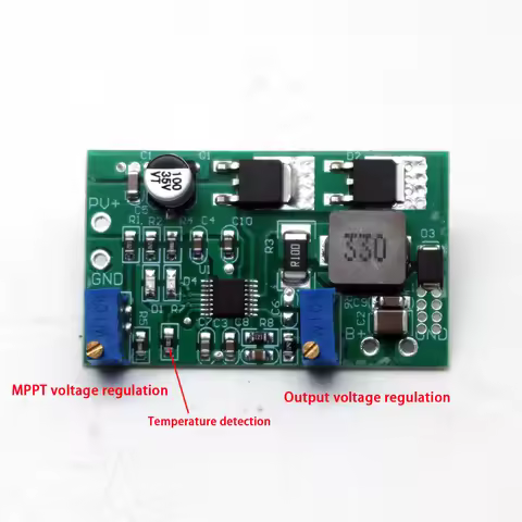 CN3722 Solar MPPT Charger Module 1S 2S 3S 4S Li-ion LiFePO4 lead-acid Battery BMS 7.2V 8.4V 12V 12.6