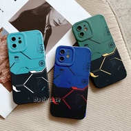 Daelycase Case Cyber Punk Motif For Vivo Y19S V40 Lite Y28 4G Y38 Y36 Y27 Y22 Y20 Y12S Y12 Y17 Y17S 