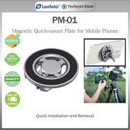 【New Arrivals】Leofoto PM-01 Magnetic Quick-Mount Plate for Mobile Phones