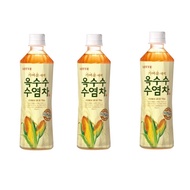 Korea LOTTE Corn Silk Tea 500ml Single Bottle l 3 Bottles Set Store To Maximum 9 Do Not Contain Othe