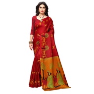 WOMENS NEW KHADI SILK SAREE
