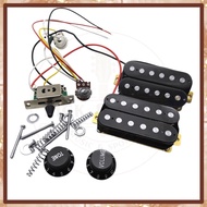 Smiger PP‐T75‐ST‐HH Prewired Guitar Pickup Set –Strat-Style HH Loaded Pickguard (Guitar Accessories)