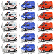 Small Fleet Children's Toy Boy Simulation Inertial Ambulance Baby 1-3 Years Old 2 Toy Car