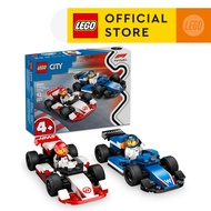 LEGO City 60464 F1 Williams Racing & Haas F1 Race Cars (92 Pieces)