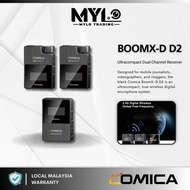 Comica BoomX-D D1 D2 UC1 BoomX-U U1 U2 Ultracompact 2-Person Digital Wireless Microphone System 2.4 