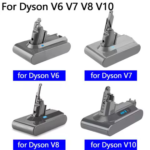 for Dyson V6 V7 V8 V10 Battery Series SV12 DC62 SV11 SV10 Handheld Vacuum Cleaner Spare battery Repl