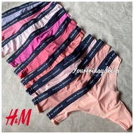 Marilyn MONROE H*&amp;*M Intimates Womens Seamless Sporty Thong Panties Underwear CD Panties Women's Underwear Girls sempak simles gstring cheeky panty Sports exercise Leggings hnm