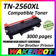 TN 2560XL toner cartridge (TN2560XL TN-2560XL) High cap of TN-2560 TN2560 HL-L2460DW DCP-L2640DW For