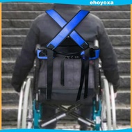 [Ehoyoxa] Wheelchair Cushion Harness Straps Chest Waist Band Wheelchair Seat Belt