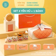 Yen Thi - Meaningful Mid-Autumn Festival gift Set - Khanh Hoa bird's nest - 70ml jar - 8 bird's nest