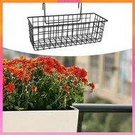 [Kloware2] Balcony Flower Pot Holder Patio Planter Railing Shelf Plant Pot Rack Stand