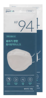KF94 PURION Mask 10pcs Sheets  Large Made in Korea 4ply Filter
100% Original from Korea