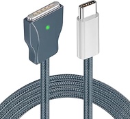 Danfetsoy 140W Magnetic 3 Cable, USB-C to Magnetic 3 Cable Compatible with MacBook Air 2024(M3,13-15