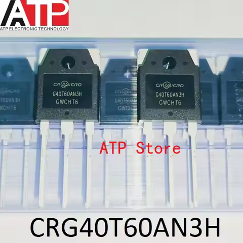 10-50PCS 100% New Original CRG40T60AN3H G40T60AN3H TO-3P 40T60 BT40T60 Transistors IGBT Pipe Welder 