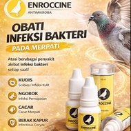 ENROCCINE VITAREST OBAT BURUNG MERPATI BERAK HIJAU KAPUR NGOROK SNOT