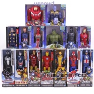 AHOUR1 Marvel Kid Gifts Black Panther Iron Man Buster Hulk Spiderman Action Figure