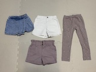 Zara, Uniqlo, Jamie Kay Kids Shorts & Leggings Bundle