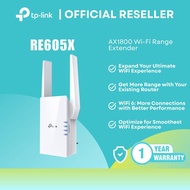 TP-Link RE605X AX1800 WiFi 6 Range Extender Gigabit OneMesh RE605X itw