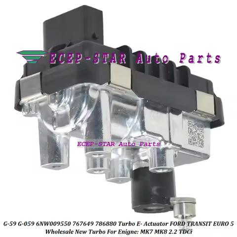 Turbo Actuator G-59 G-059 G59 G059 6NW009550 6NW-009-550 For FORD TRANSIT EURO 5 MK7 MK8 2.2 TDCi 76