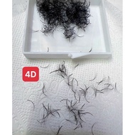 Eyelash extensions 4D.C/4D.D 1000fan