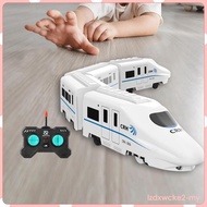 [lzdxwcke2] High Speed RC Train Toy, Kids Educational Toy, USB Powered RC Train Model Toy for Childh