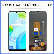 XD Original IPS LCD For Realme C30 C33 LCD Display Touch Screen Digitizer Assembly For OPPO Realme N