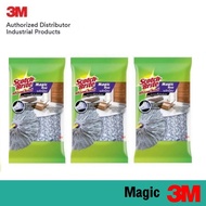 3M (x3 ชิ้น) หัวถูพื้นเมจิกม็อบ SCOTCH-BRITE MAGIC MOP REFILL