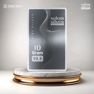 Salam Silver 10 grams Fine Silver Bar Pure Original Silver Bars 999 Silver Silver Bar 999