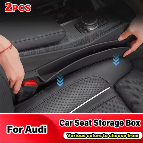 For Audi A4 B8 A1 A5 A3 8P B9 RS 8V S3 S4 Car Seat Crevice Gap Storage Box Seat Gap Slit Filler Wall