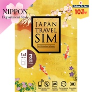 IIJmio Prepaid SIM Japan 3GB Prepaid SIM Japan Travel SI