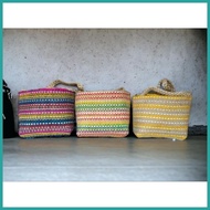 ∭ ◮ ❂ Abaca Sling Bag | Native Trendy Sling Bag