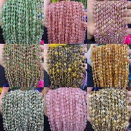 DIY Bead 100% Natural Classic Cutted Faceted Stone Clover Leaf Shape Spacer Beads 8mm